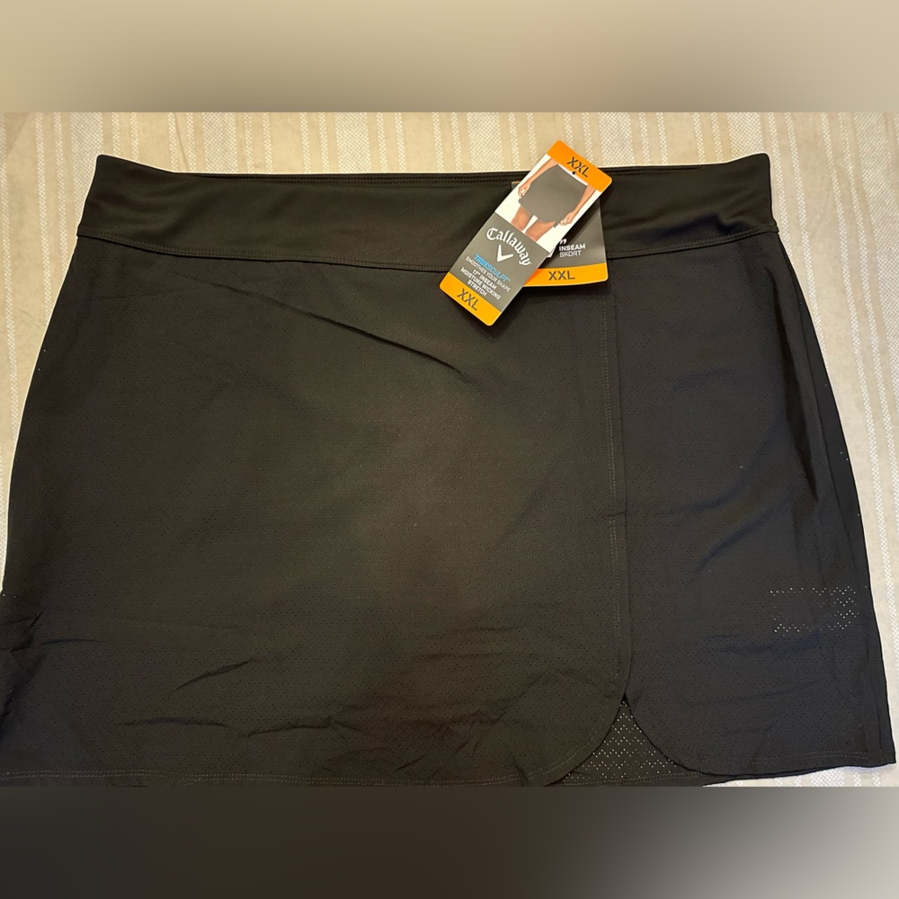 Women’s Callaway Black Golf Skort XXL
